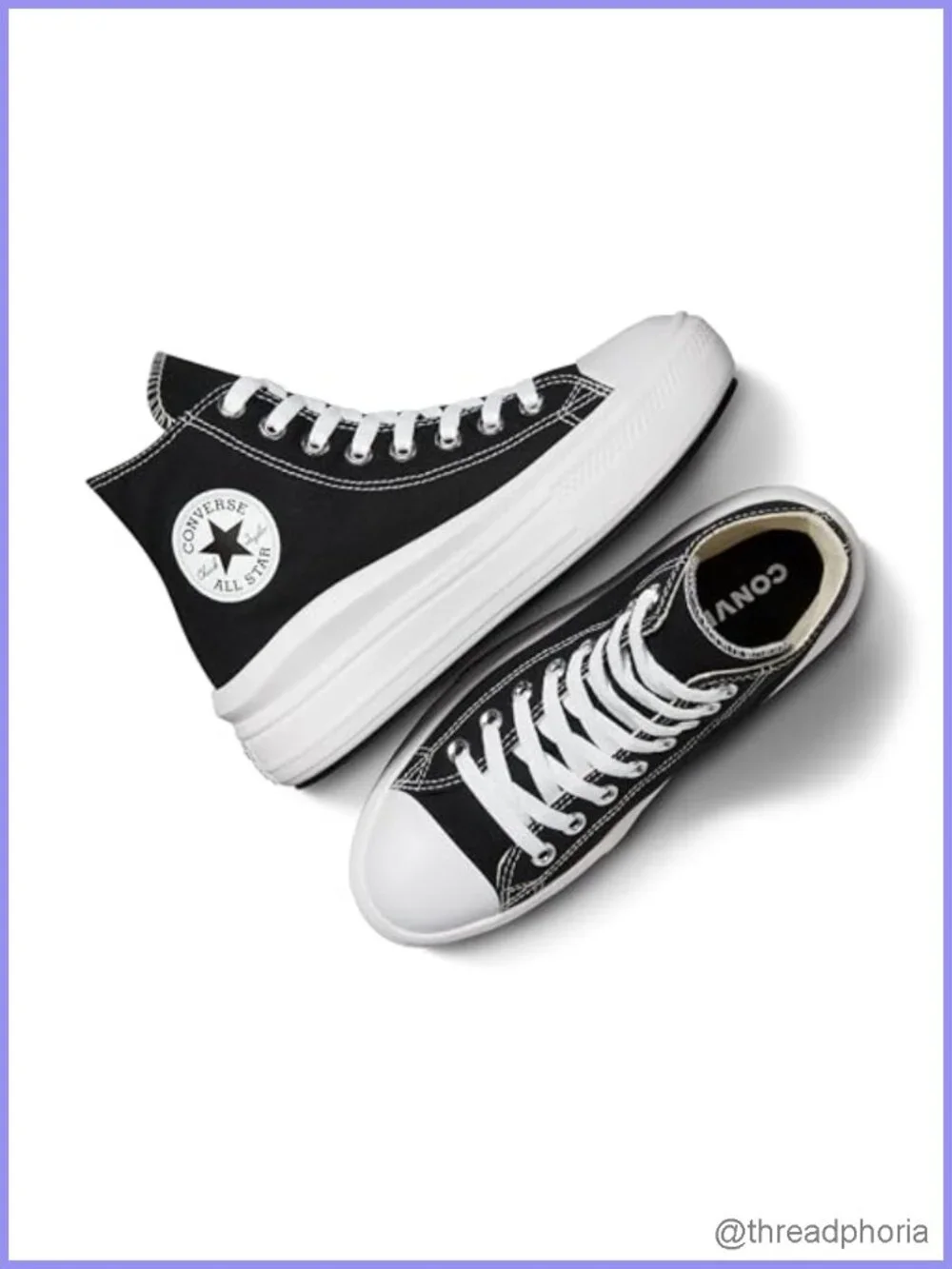 Chuck Taylor All Star Move Platform High Top Canvas Sneakers